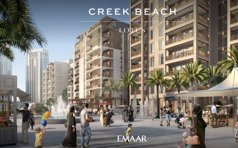 Creek Beach Lotus by Emaar Properties