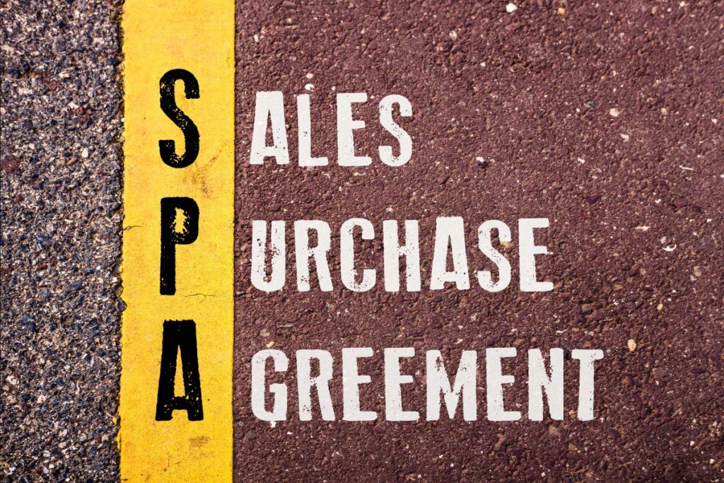 Sales & Purchase Agreement (SPA) with DLD