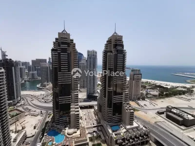Apartment for rent in Cayan Tower in Dubai Marina