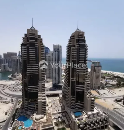 Apartment for rent in Cayan Tower in Dubai Marina